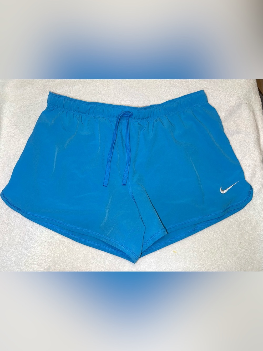 Nike Women’s Blue Dri-FIT Running Shorts, size L